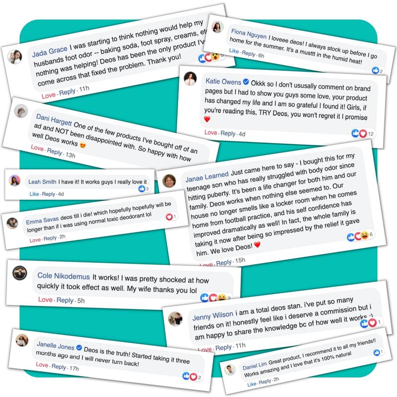 OdorFree | Capsule Deodoranti per il Controllo Totale degli Odori del Corpo