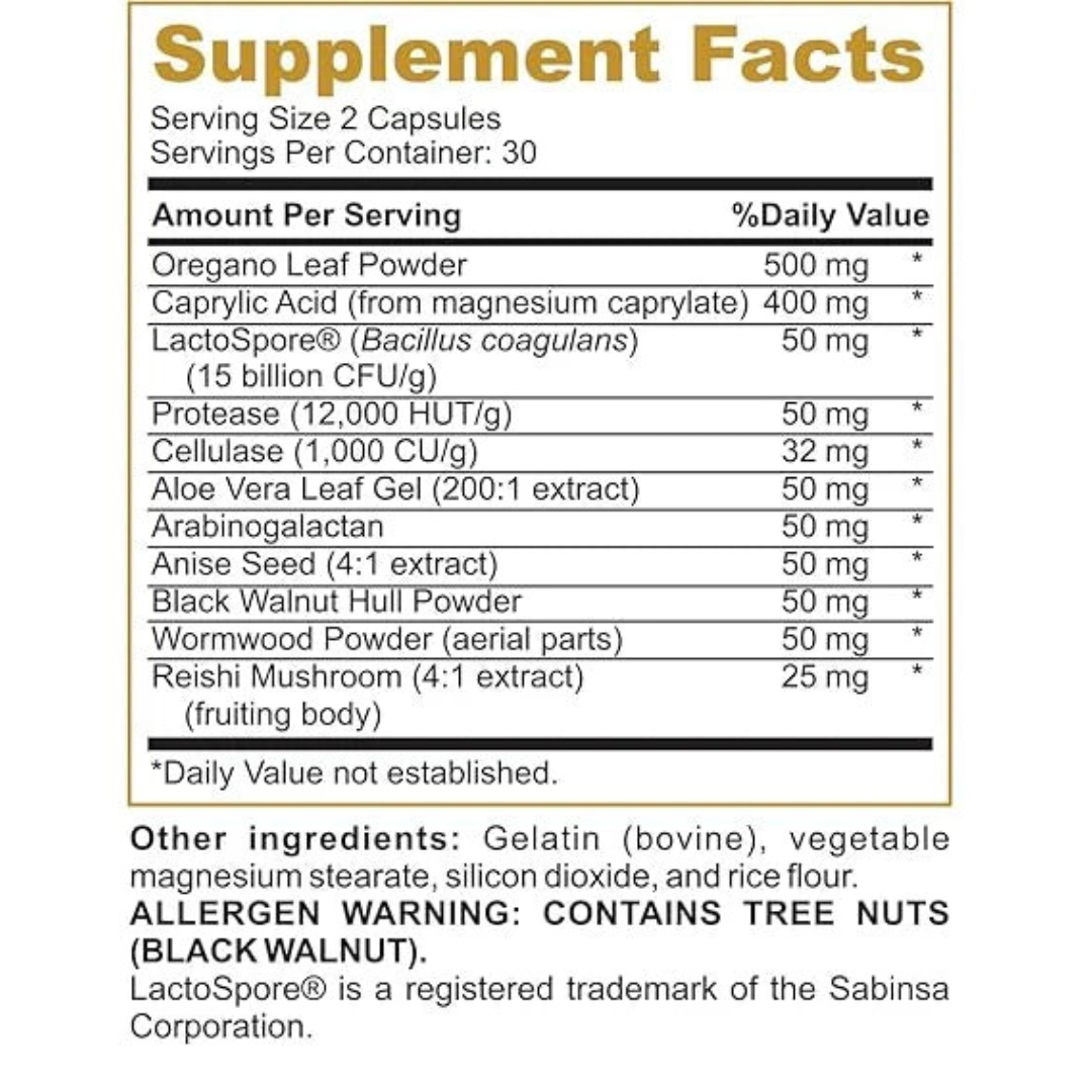 CandidaCleanse | Supplemento Naturale di Supporto Digestivo