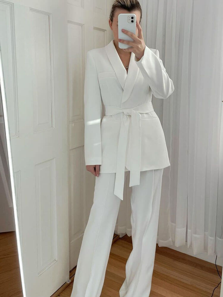 Annalisa | Elegante Completo di Blazer e Pantaloni