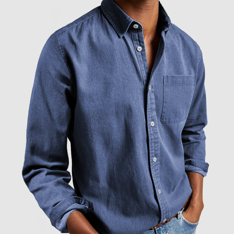 Gabriel™ | Camicia Basica in Cotone da Uomo