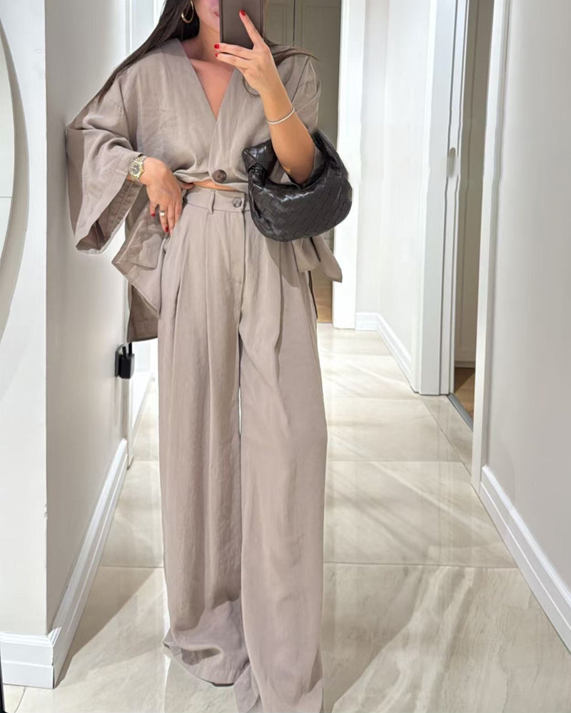 Betalia | Completo Comodo di Pantaloni e Camicia
