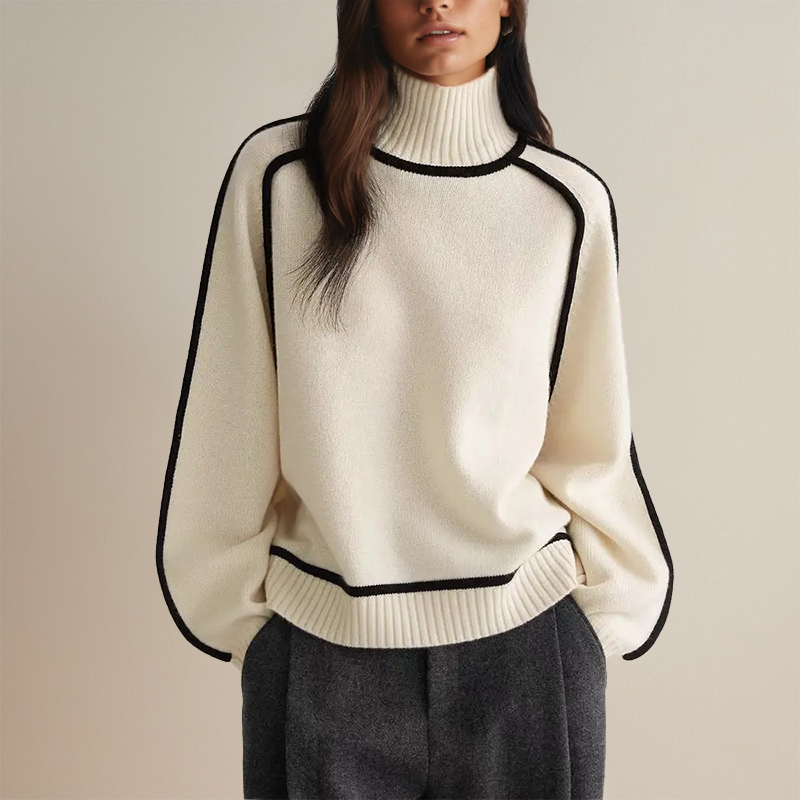 Freya™ | Il Cappotto a Collo Alto in Cashmere Definitivo