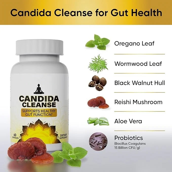 CandidaCleanse | Supplemento Naturale di Supporto Digestivo
