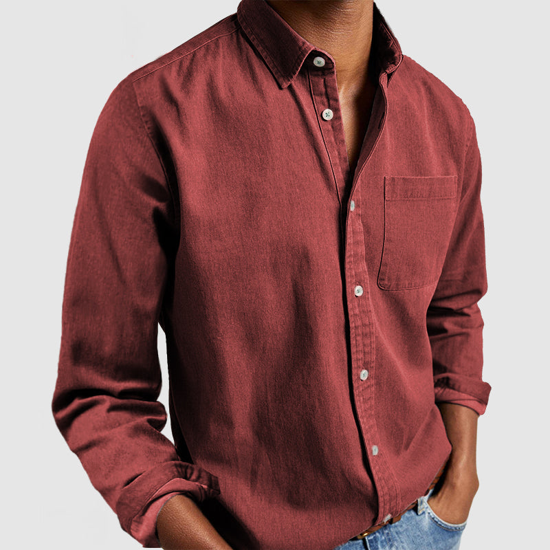 Gabriel™ | Camicia Basica in Cotone da Uomo