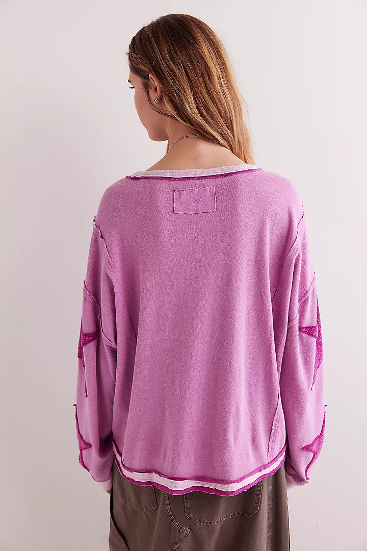 Dianora | Maglione con stelle sulle maniche
