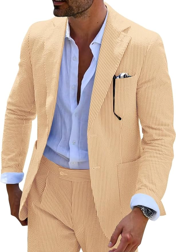 Lucio | Completo a Righe per Uomo