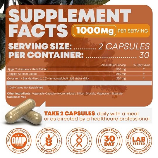 PrimeForce | Turkestanica e Tongkat Ali per Aumentare la Forza e Migliorare la Resistenza