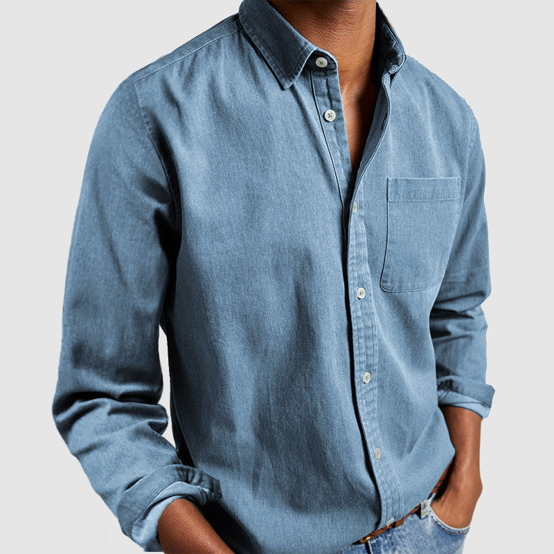 Gabriel™ | Camicia Basica in Cotone da Uomo