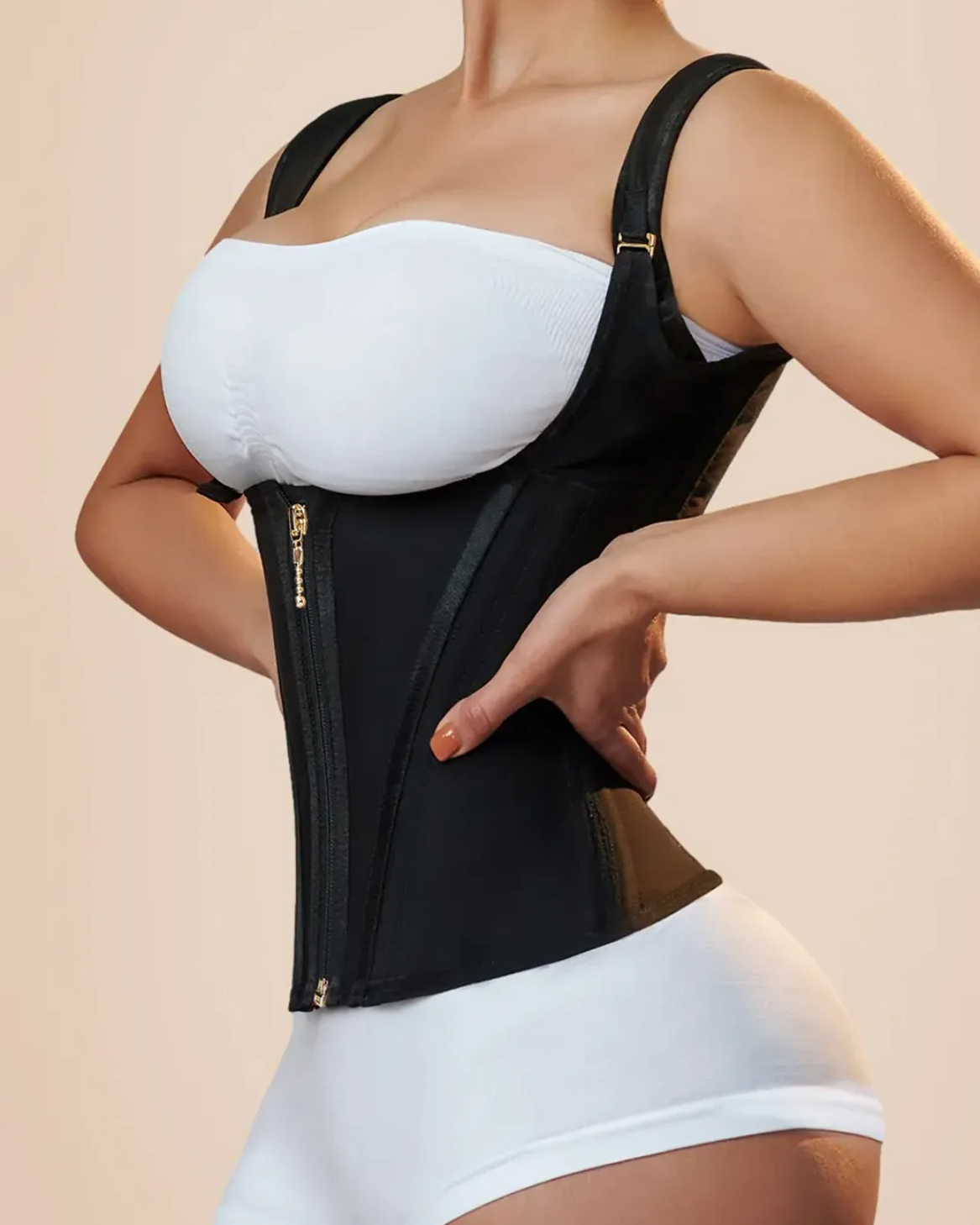 Aryana™ | Allenatore Femminile con Stecche in Acciaio per Modellare il Corpo
