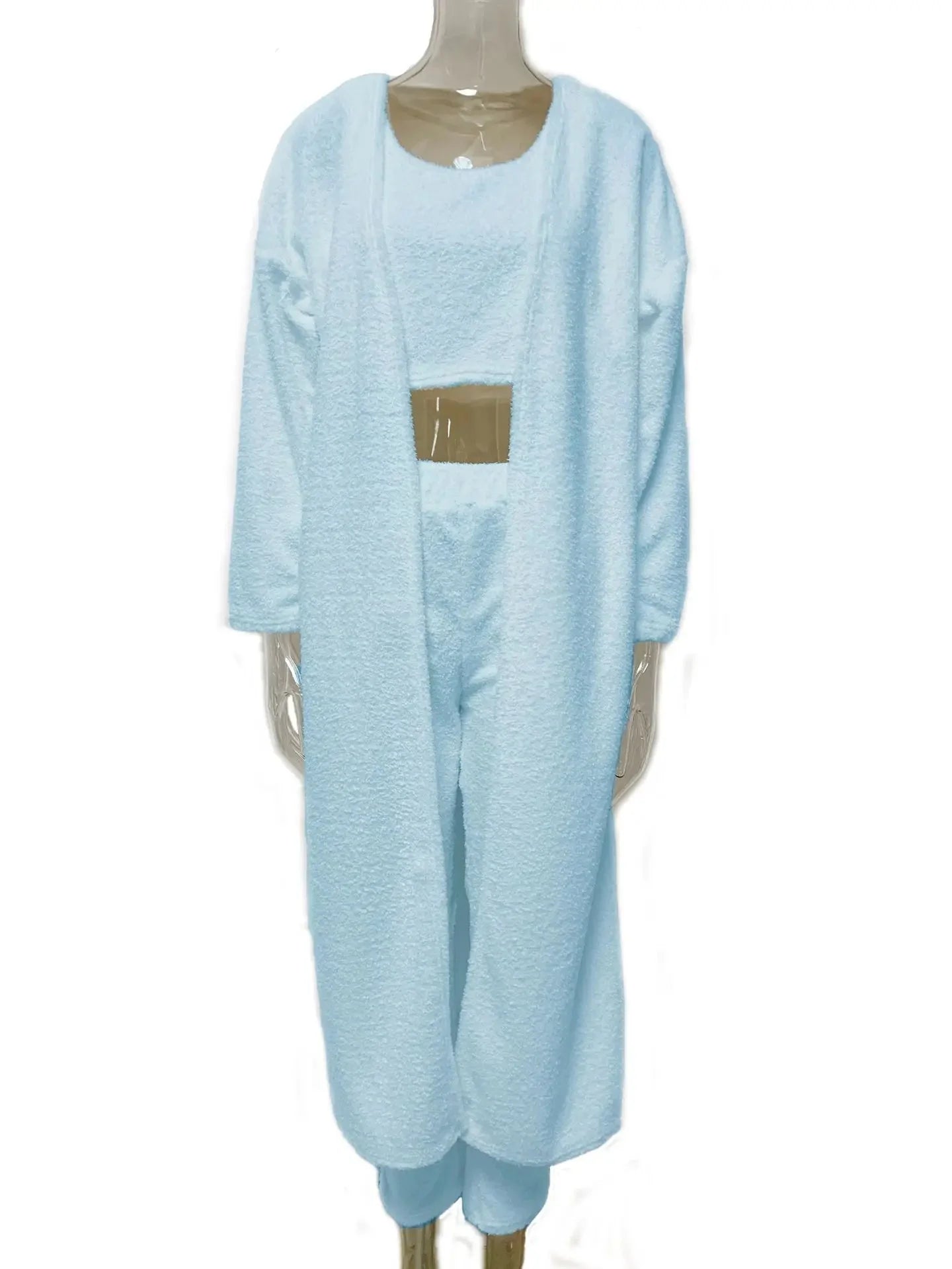 Confortevole | Set da Loungewear in Fleece Morbido a 3 Pezzi