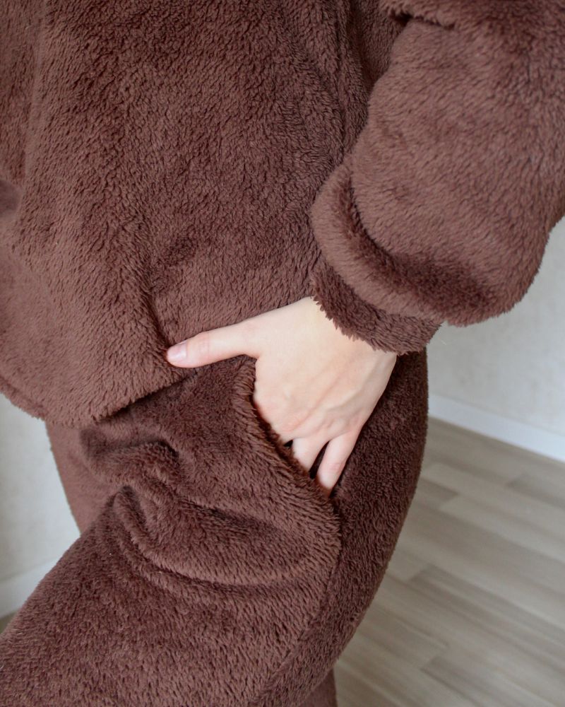 Varsovia | Completo confortevole felpato da donna