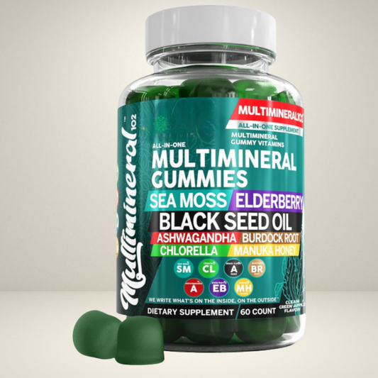 Integratore di Gummy Multiminerali al Muschio Marino