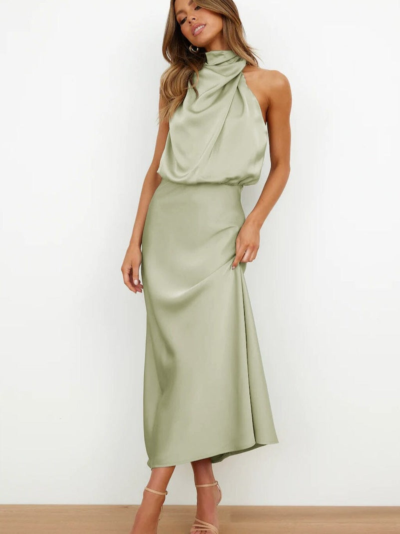 Kerensa | Elegante Vestito a Collo Halter