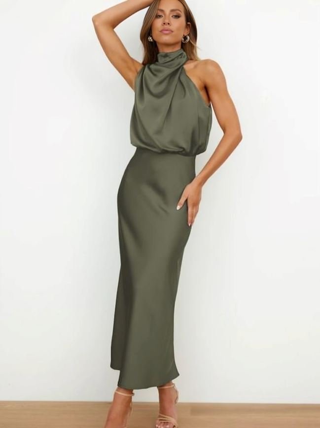 Kerensa | Elegante Vestito a Collo Halter