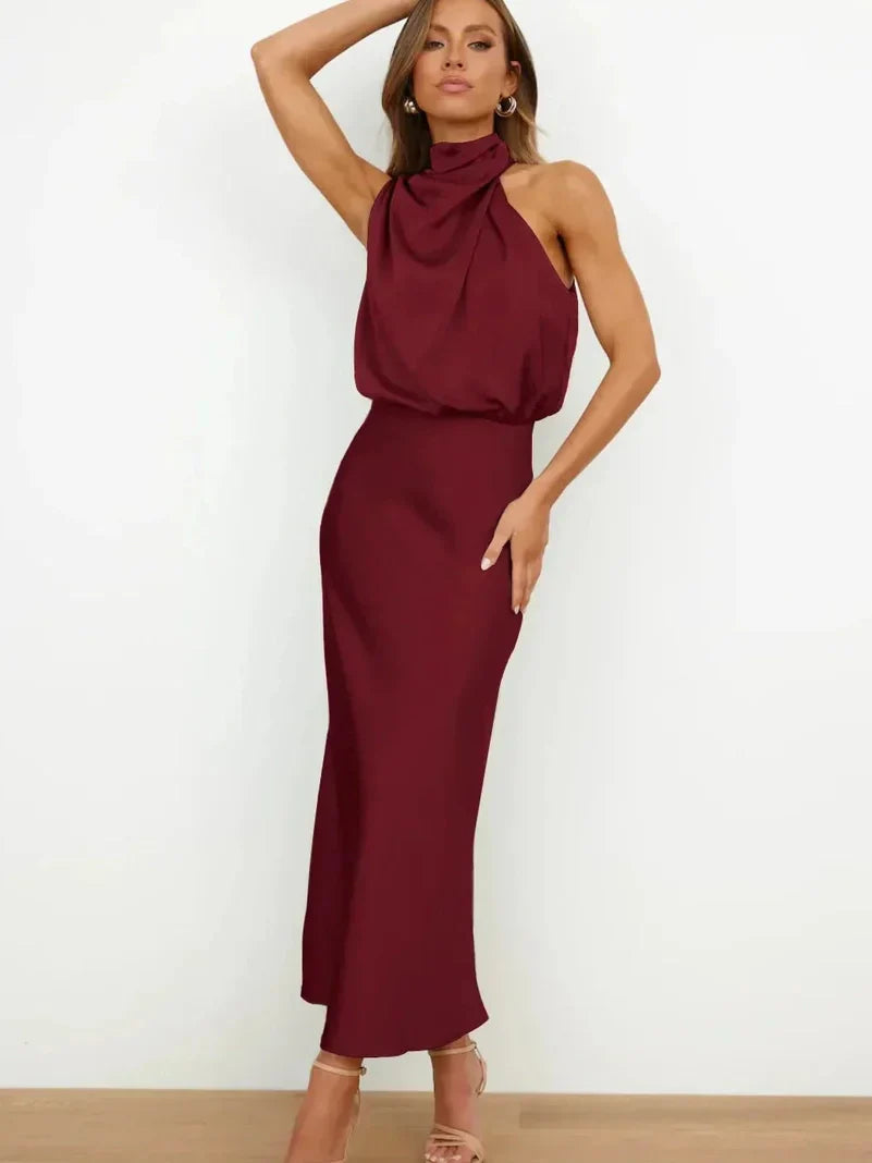 Kerensa | Elegante Vestito a Collo Halter