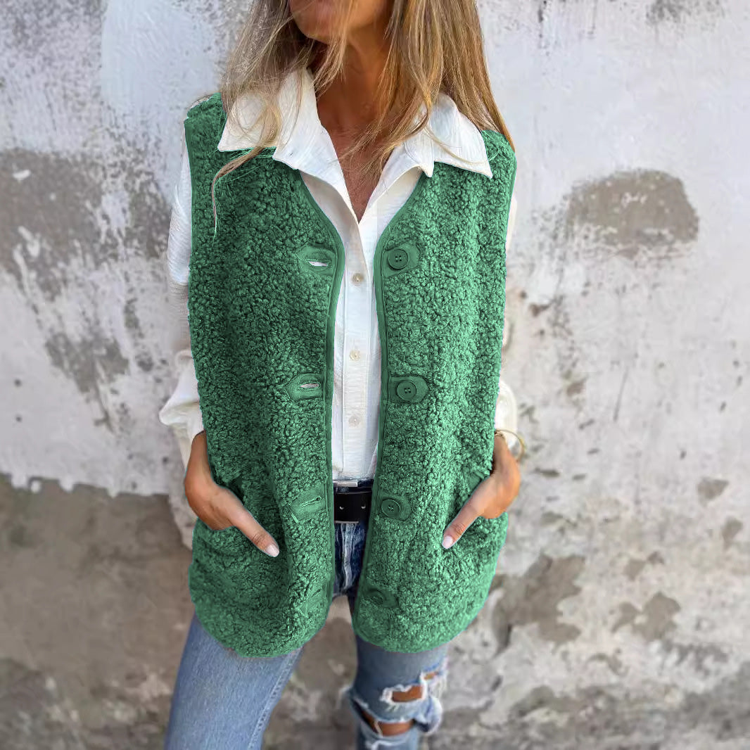 Elga™ | Gilet in Fleece da Donna
