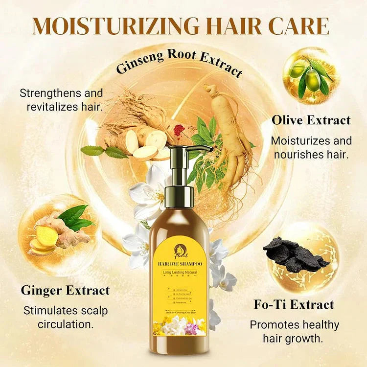 Everglow | Shampoo Colorante Naturale Giapponese a Lunga Durata