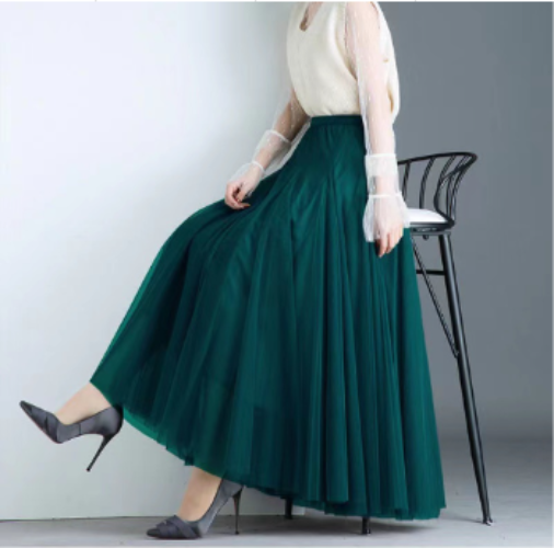 Lesley™ | Favolosa Gonna Lunga in Tulle