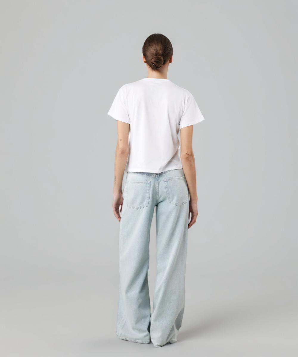 Mawiya | Pantaloni in Jeans a Vita Bassa