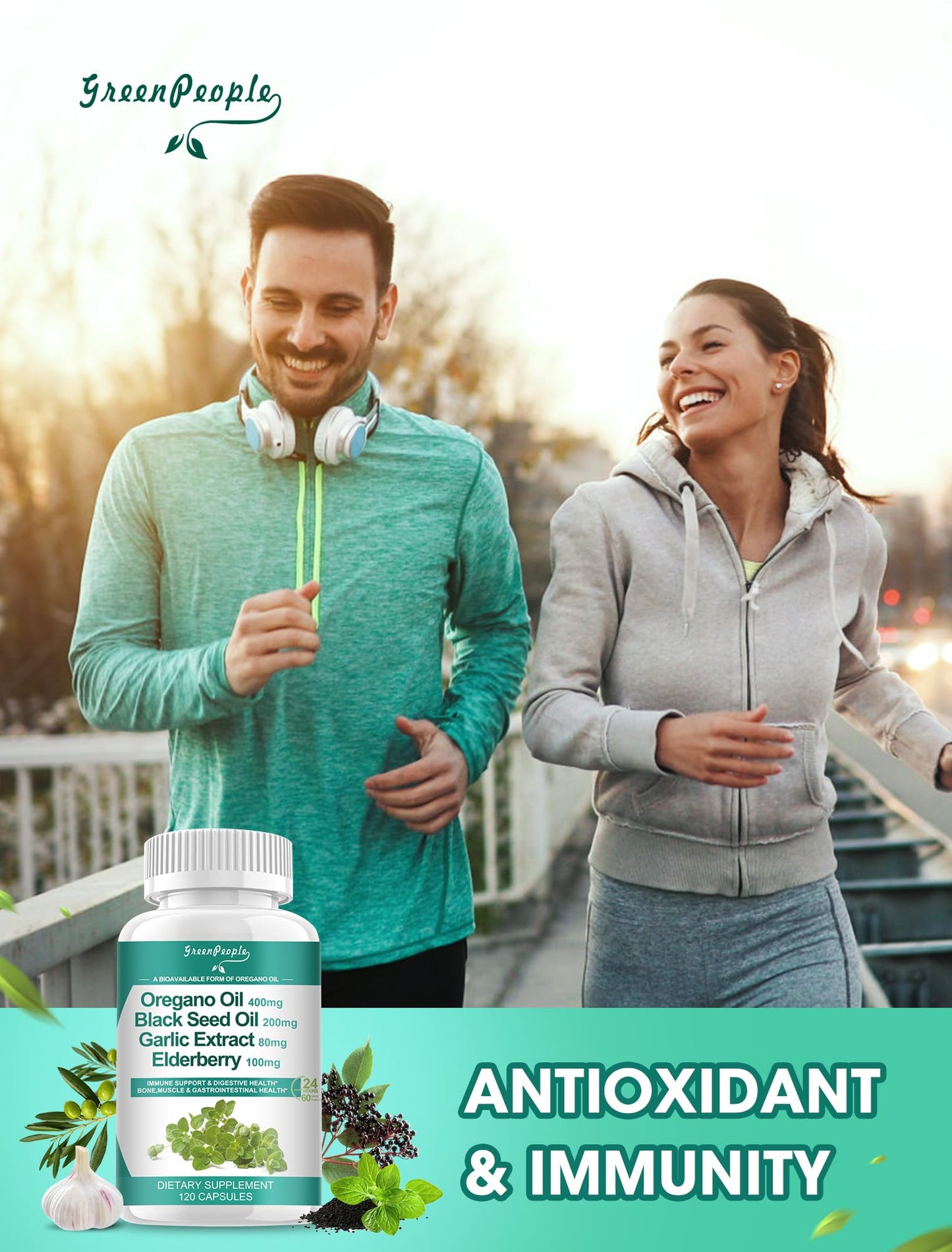 OregoVital | Olio di Origano Biologico Potenziatore del Sistema Immunitario e Digestivo