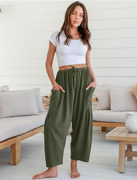 Francine | Pantaloni Larghi per l'Estate