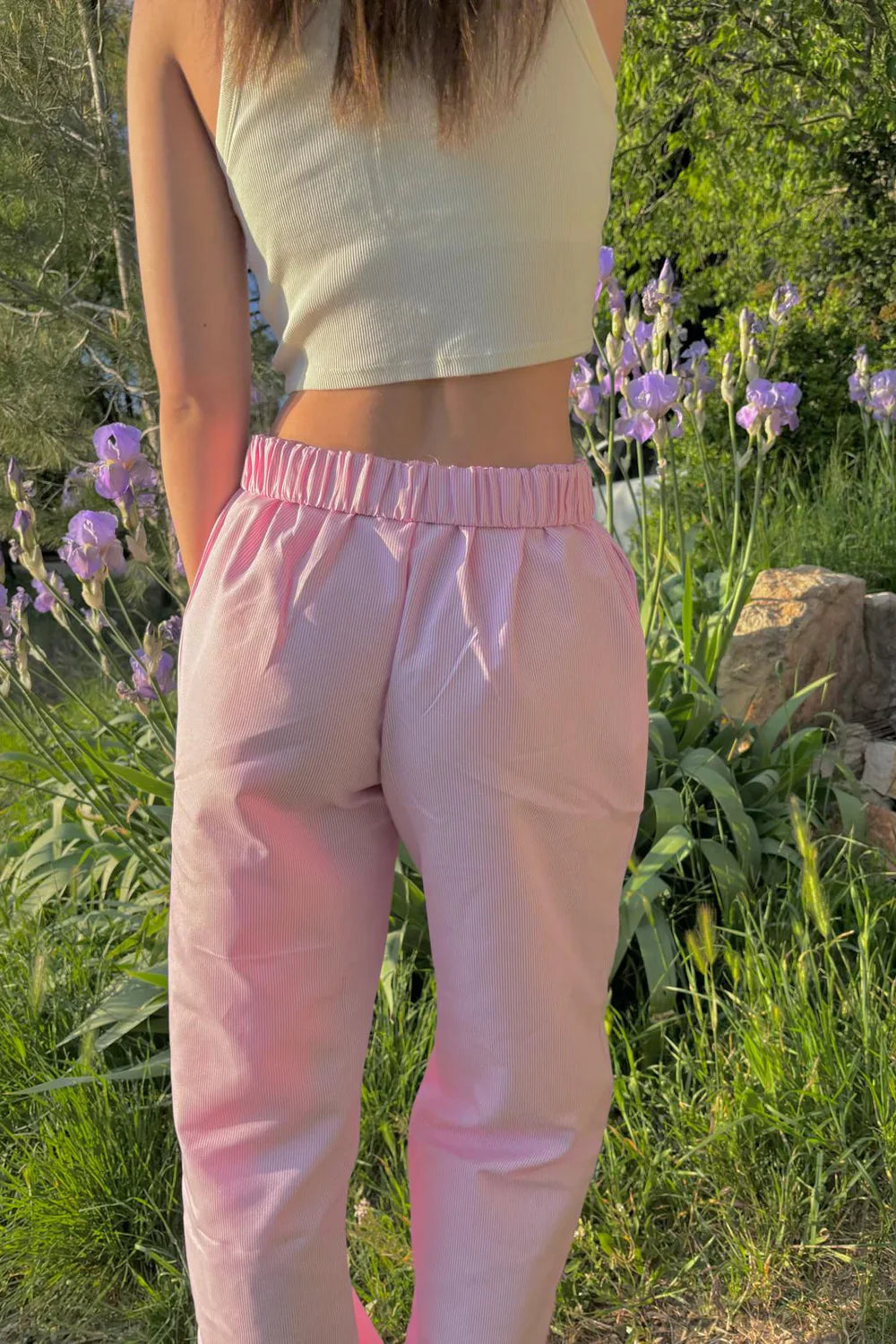 Pantaloni Lounge Lila