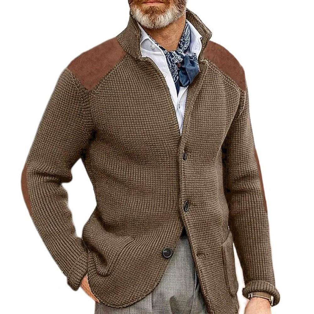 Osvaldo™ | Blazer vintage lavorato a maglia da uomo