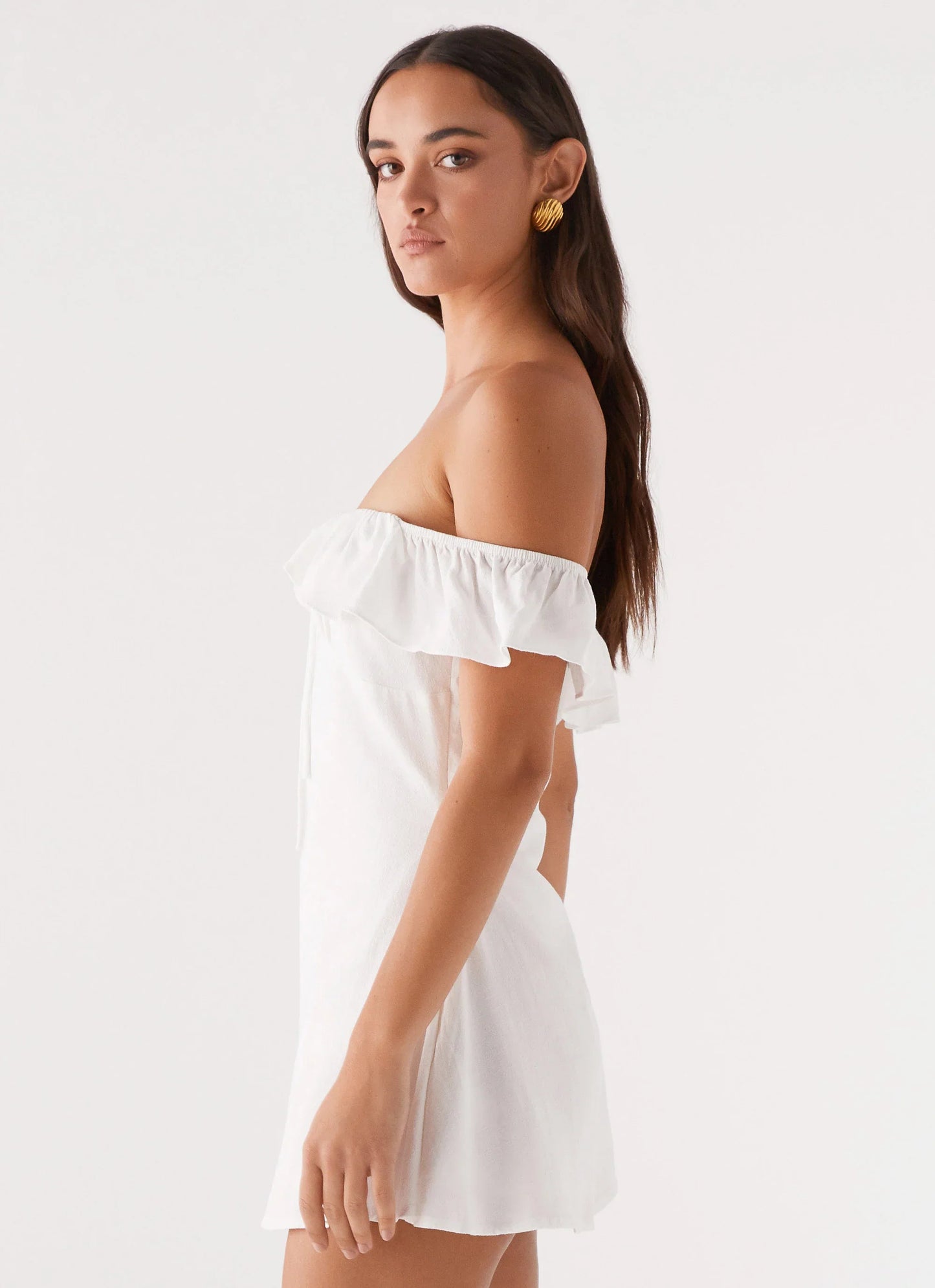 Luivi | Mini Vestito con Spalle Scoperte