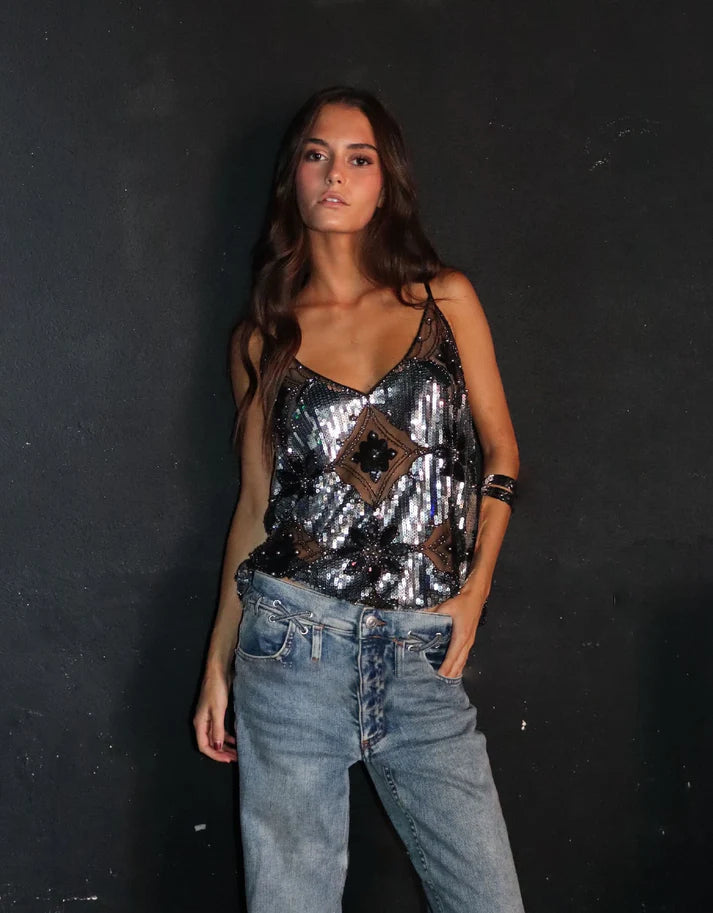 Uma | Elegante Top con Spalline