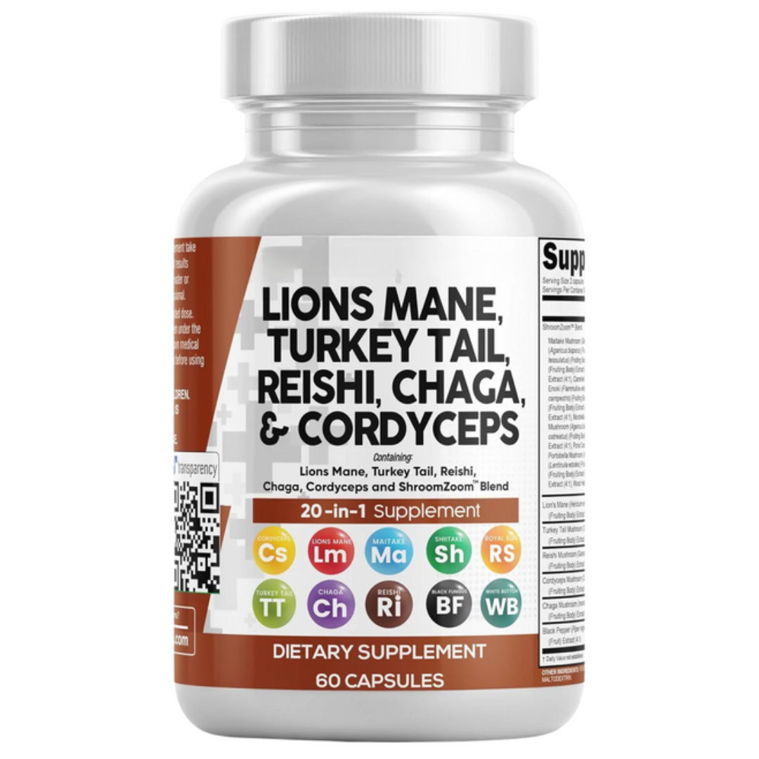 Capsule di Funghi Lion's Mane