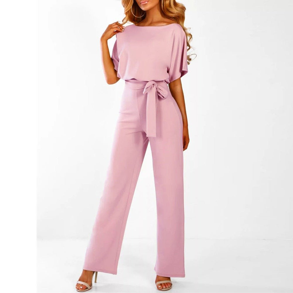 Elva | Mono casual con lazo in vita