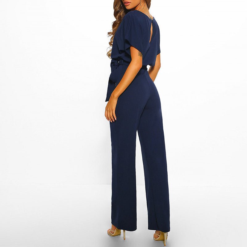 Elva | Mono casual con lazo in vita