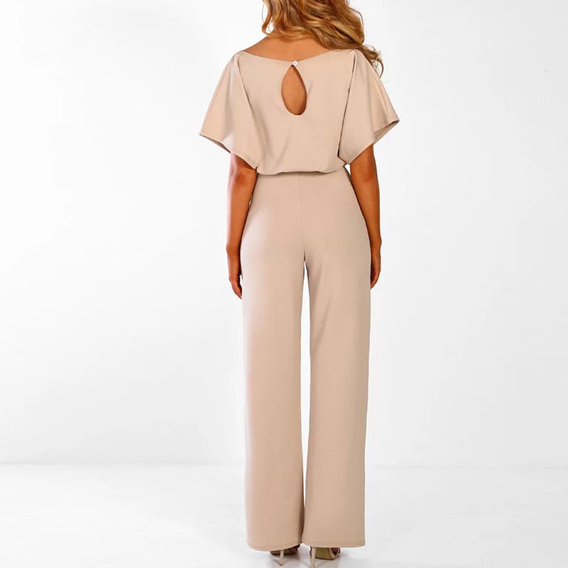 Elva | Mono casual con lazo in vita