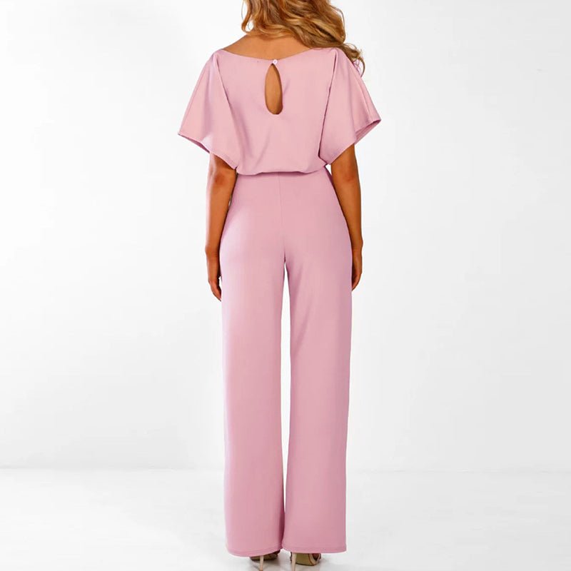 Elva | Mono casual con lazo in vita