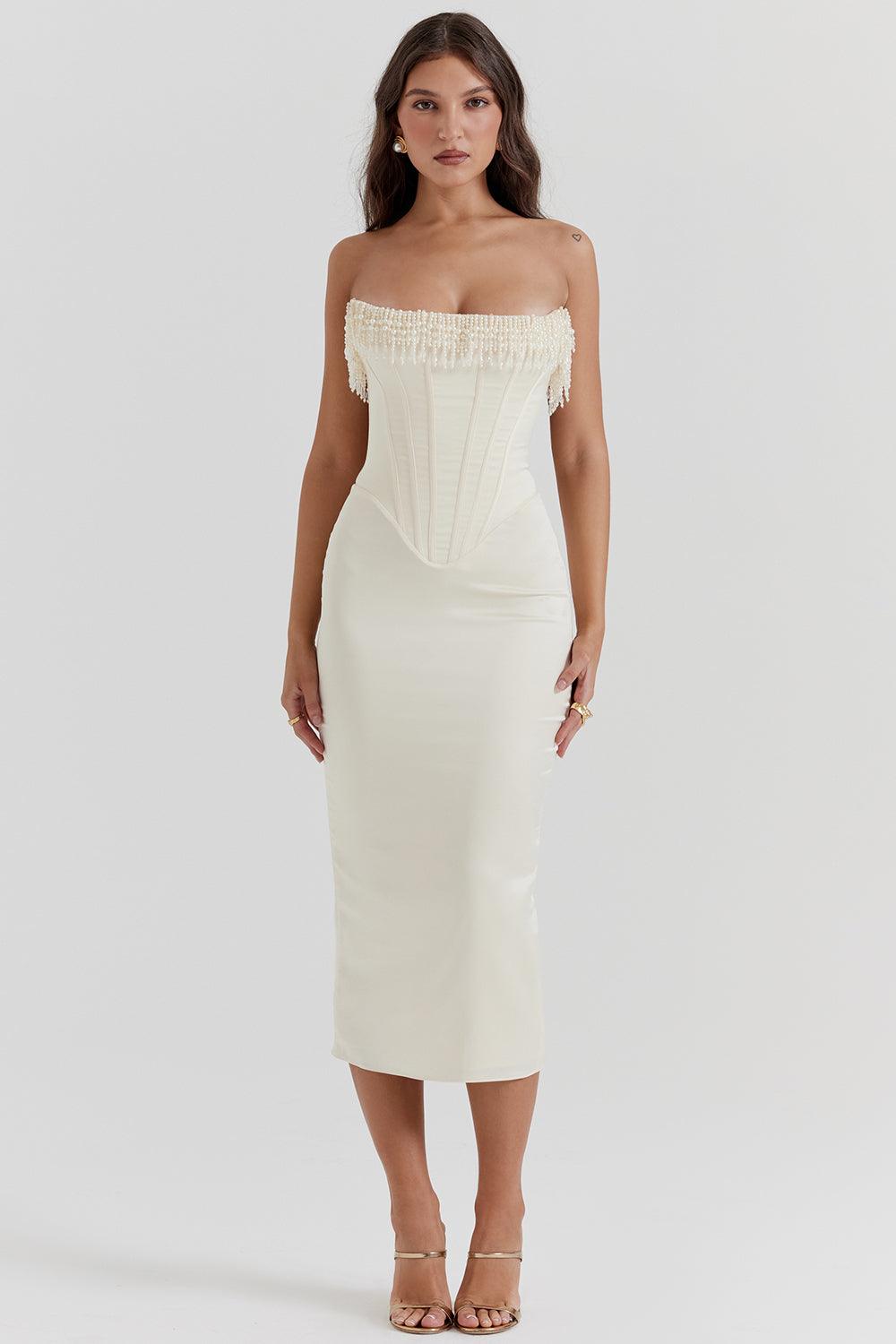 Nalita | Vestito Midi con Corsetto