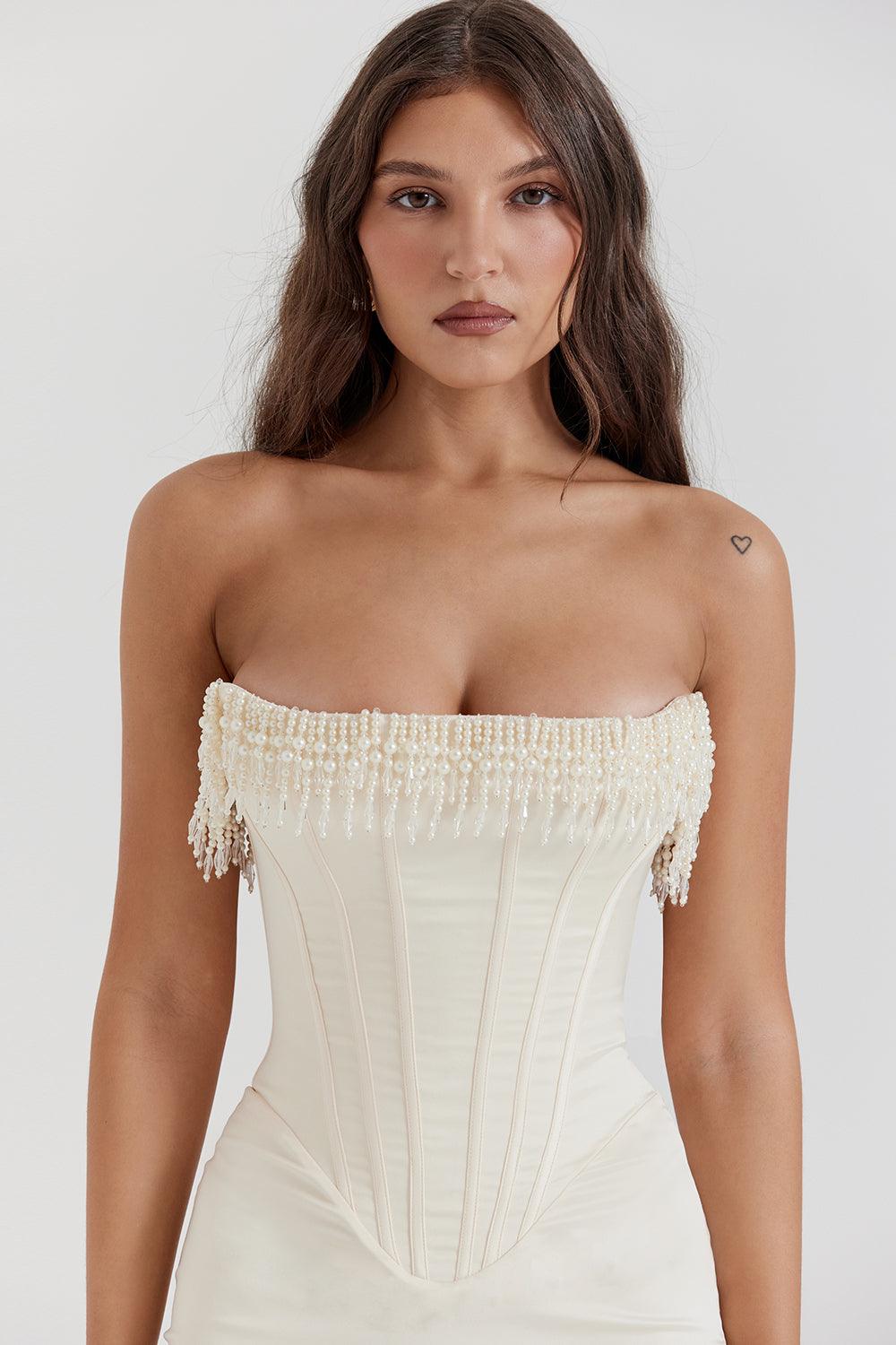 Nalita | Vestito Midi con Corsetto