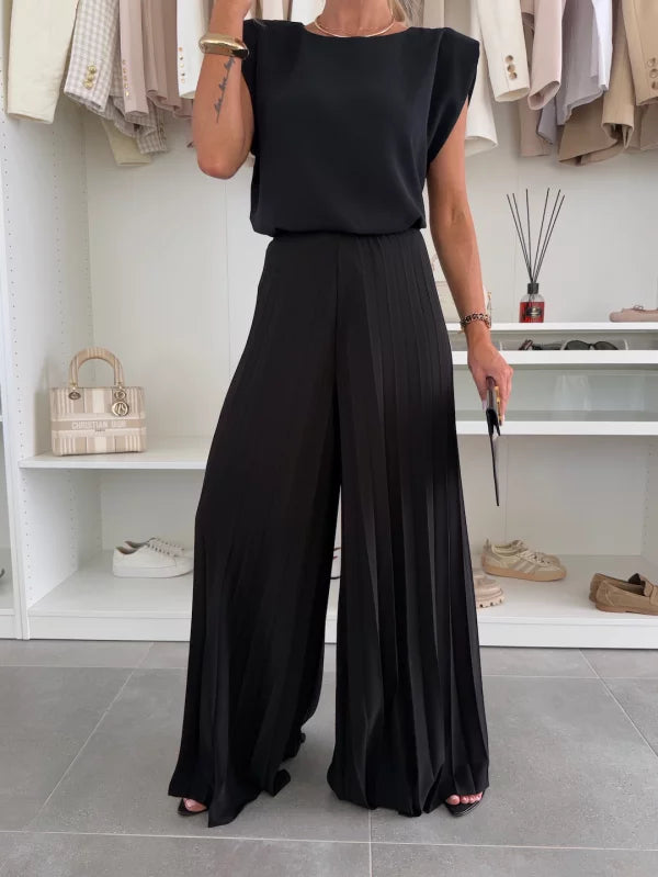 Maruja | Elegante completo di top e pantaloni