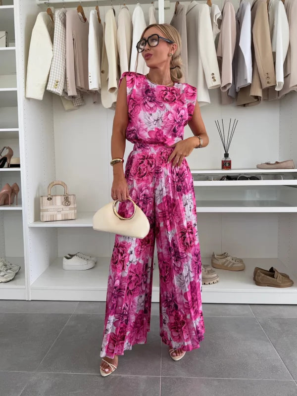 Maruja | Elegante completo di top e pantaloni