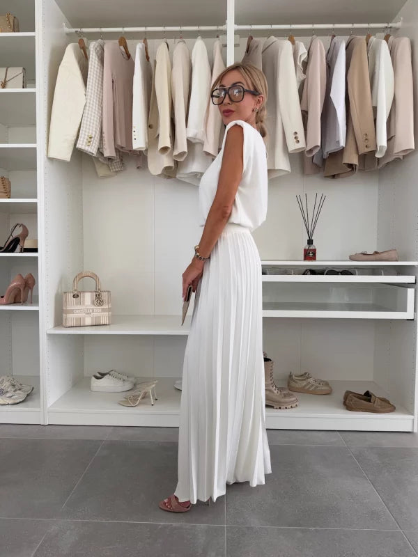 Maruja | Elegante completo di top e pantaloni