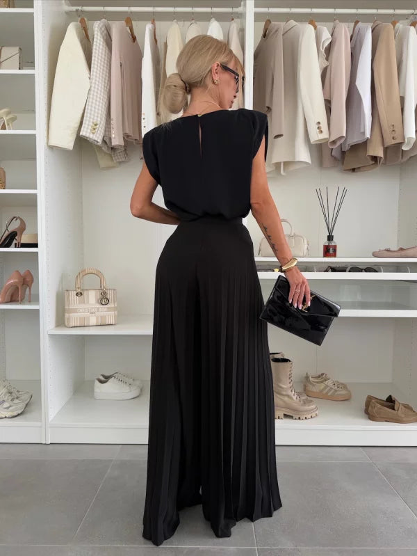 Maruja | Elegante completo di top e pantaloni
