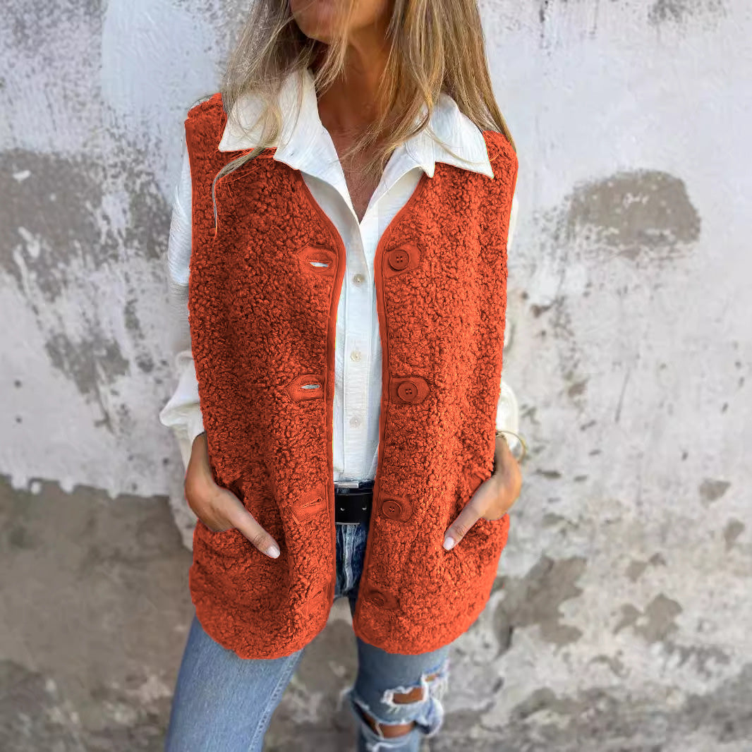 Elga™ | Gilet in Fleece da Donna