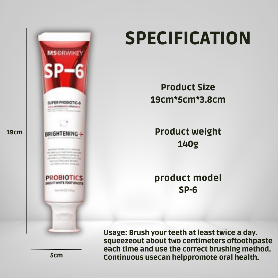 Brightenning | SP-6 Dentifricio Probiotico