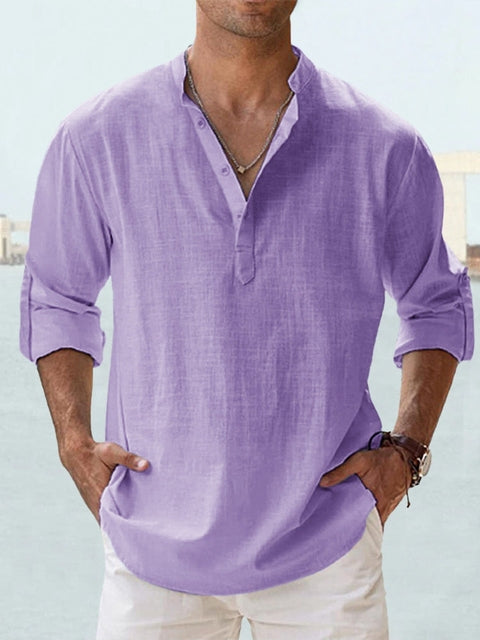 Cristofer | Camicia di Lino Elegante per Uomini