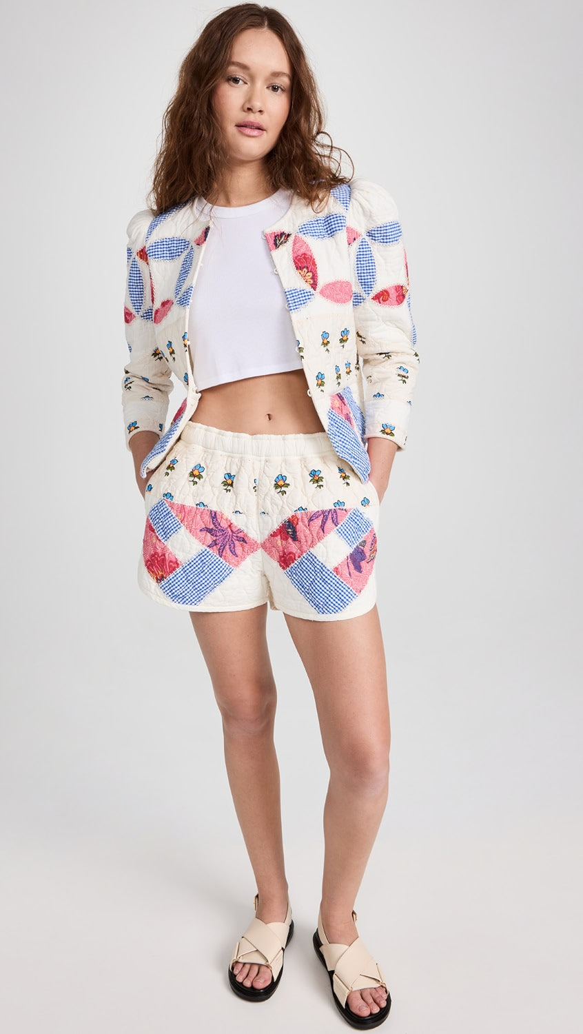 Zenaida | Pantaloni Corti Acolchati