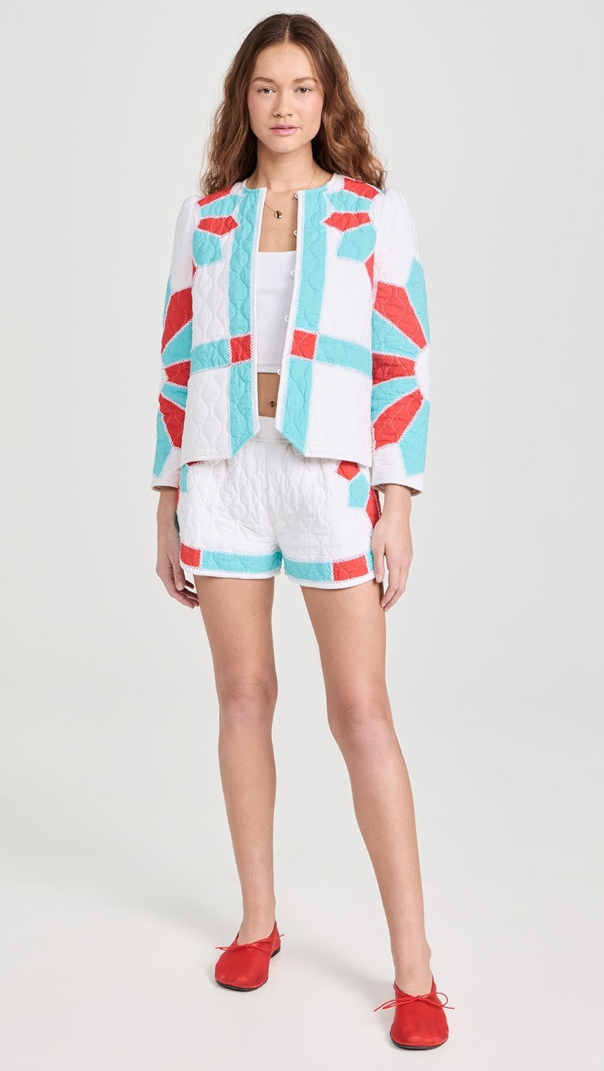 Zenaida | Pantaloni Corti Acolchati