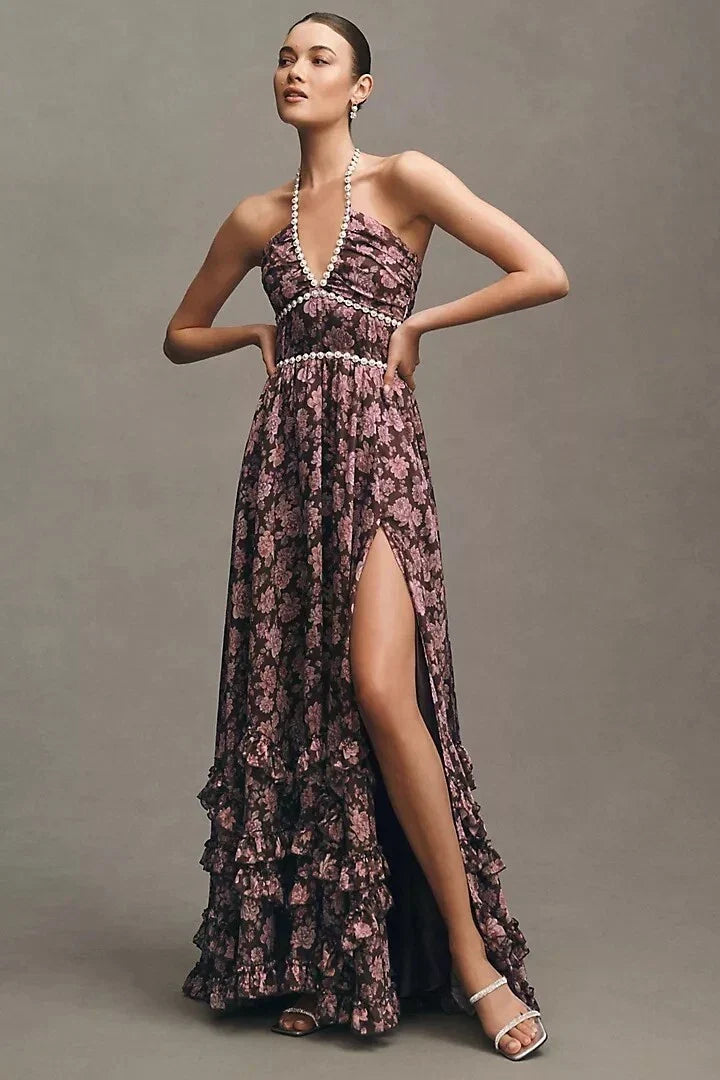 Zeelen | Vestito lungo stile elegante