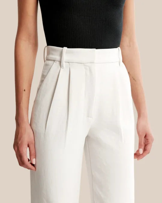 Ilse™ | Pantaloni Tailored a Gamba Larga