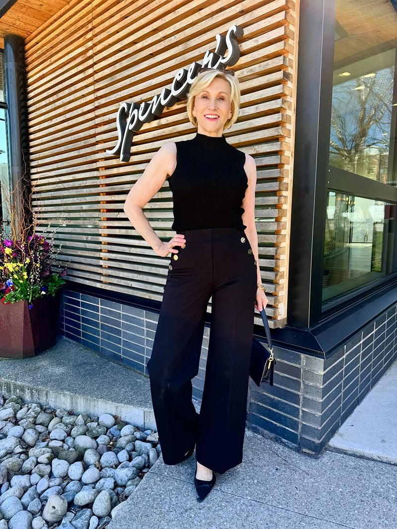 Jana | Pantaloni Eleganti a Gamba Larga