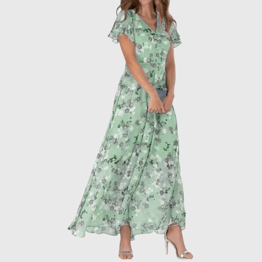 Aldania | Vestito Lungo Floreale