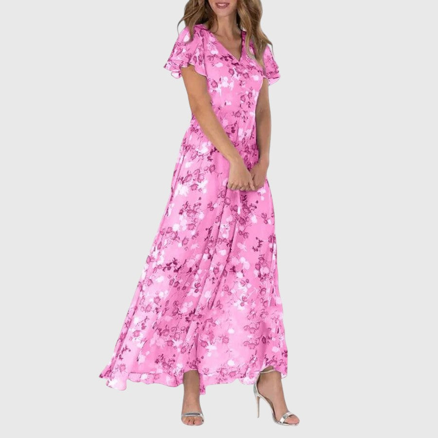 Aldania | Vestito Lungo Floreale